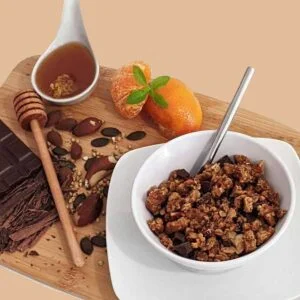 Granola com Chocolate da Mathilda