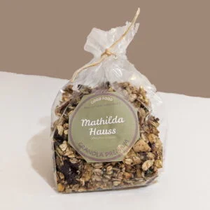 Granola Premium com mel 205 grs, da Mathilda