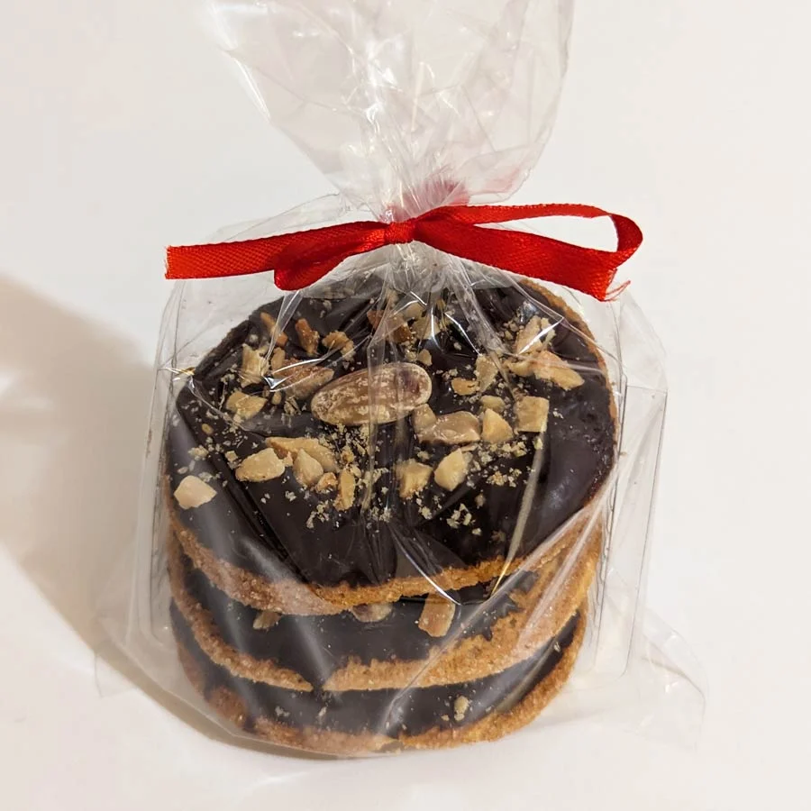 Cookies de Chocolate e Amêndoas da Mathilda