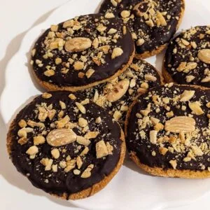 Cookies de Chocolate e Amêndoas da Mathilda