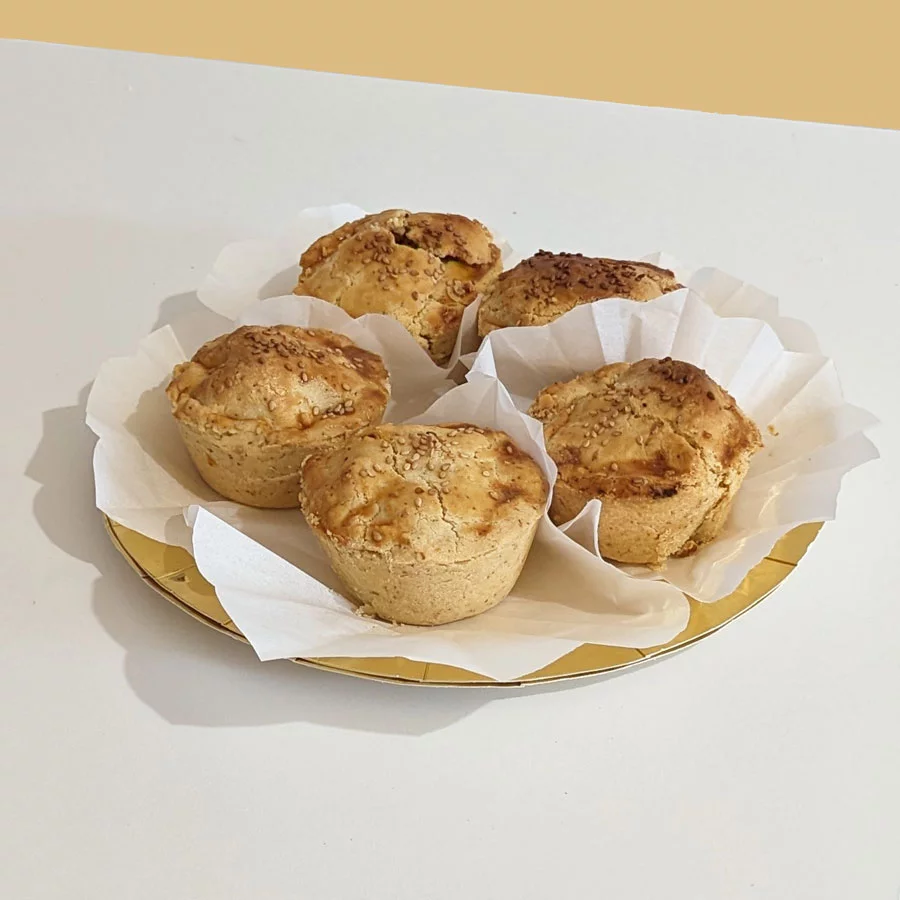 Empadas de galinha do campo da Mathilda